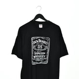 Vintage Jack Daniels t-shirt top blouse tee in black