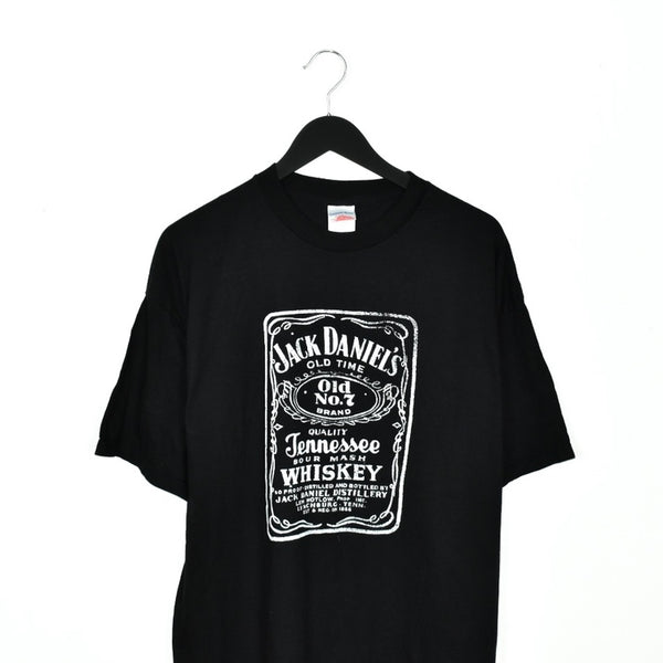 Vintage Jack Daniels t-shirt top blouse tee in black
