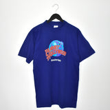 Vintage Planet Hollywood Amsterdam t-shirt top blouse tee in blue