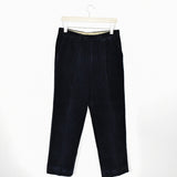 Vintage Burberry formal pants bottoms deess trousers in soft material dark blue