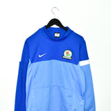 Vintage Nike long sleeve polo shirt t-shirt pullover in blue