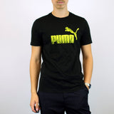 Vintage Puma t-shirt top blouse tee in black