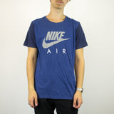 Vintage Nike t-shirt top blouse tee in blue
