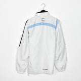 Vintage Adidas Madrid jacket track windbreaker coat pullover bomber jacket trench coat in white