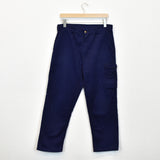 Vintage Portwest cargo pants joggers bottoms  trousers in dark blue
