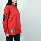 Vintage Chiemsee sweatshirt jumper sweater pullover hoodie in red