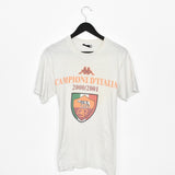 Vintage Kappa t-shirt tee blouse top in milky white