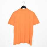 Vintage Lacoste polo shirt t-shirt tee blouse top in orange