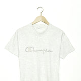 Vintage Champion t-shirt top blouse tee in light grey