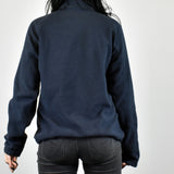 Vintage Columbia Sportswear fleece pullover sweatshirt in navy blue