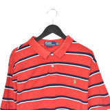 Vintage Ralph Lauren polo shirt tee blouse top in red white and blue