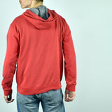 Vintage Fila hoodie jumper sweater pullover in red