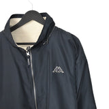 Vintage Kappa zip up track jacket windbreaker sweatshirt longsleeve tee pullover jumper in dark blue