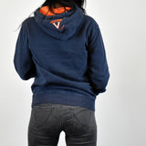 Vintage Champion hoodie jumper sweatshirt sweater pullover in navy blue