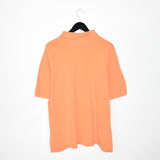 Vintage Lacoste polo shirt tee blouse top in orange