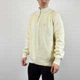 Vintage Kappa sweater pullover jumper in white