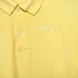 Vintage kappa polo shirt tee blouse top in yellow