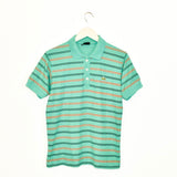 Vintage Lacoste t-shirt top blouse tee in turquoise