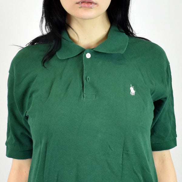 Vintage Ralph Lauren polo shirt t shirt pullover in green