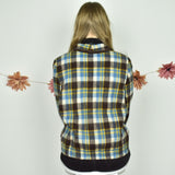 Cool colourful fuzzy bomber jacket outerwear top sweater jumper zip up