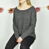 Cozy Vero Moda jumper sweater top cardigan pullover in grey