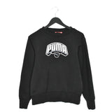 Vintage Puma jumper longsleeve tee pullover sweatshirt in black
