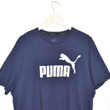 Vintage Puma t-shirt top blouse tee in dark blue