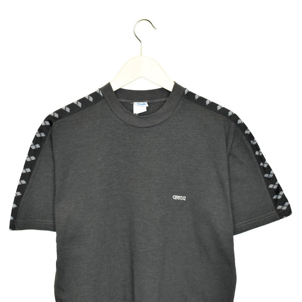 Vintage Arena t-shirt top blouse tee in dark grey