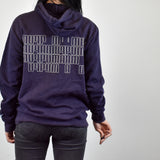 Vintage Puma hoodie jumper sweatshirt sweater pullover in navy blue