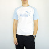 Vintage Puma t-shirt top blouse tee in white