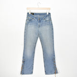 Vintage unique Lee jeans joggers bottoms pants trousers track pants in light blue