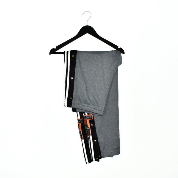 Vintage Adidas track pants tracksuit bottoms trousers in grey and black