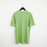 Vintage Tom Tailor polo shirt tee blouse top in light green