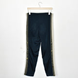 Vintage velvet Adidas joggers trousers pants bottoms in blue