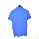 Vintage Champion polo shirt t-shirt in blue