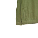 Vintage Kappa hoodie sweatshirt jumper sweater pullover fleece windbreaker in army green