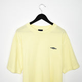 Vintage Umbro t-shirt top blouse tee in yellow