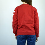 Vintage Puma sweatshirt jumper sweater pullover hoodie in red