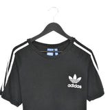 Vintage Adidas t-shirt tee blouse top in black and white Unisex