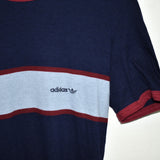 Vintage Adidas t-shirt top blouse tee in blue