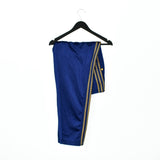 Vintage Adidas track pants tracksuit bottoms joggers trousers in blue and yellow