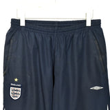 Vintage Umbro England trousers joggers bottoms pants in dark blue