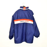 Vintage Tommy Hilfiger puffer jacket windbreaker fleece track jacket bomber jacket in blue
