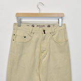 Vintage Pierre Cardin jeans trousers pants bottoms joggers in cream/tan