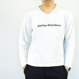 Vintage Harley Davidson sweatshirt jumper sweater pullover hoodie in white
