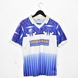 Vintage Lotto sport polo shirt tee blouse top in white and blue