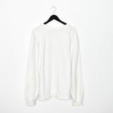 Vintage Adidas sweatshirt longsleeve tee pullover jumper in white