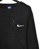 Vintage Nike longsleeve tee pullover sweatshirt in black