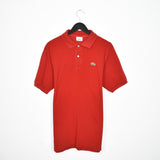 Vintage Lacoste polo shirt tee blouse top in red