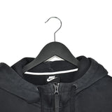 Vintage Nike zip up hoodie longsleeve tee pullover sweatshirt windbreaker in light and dark grey